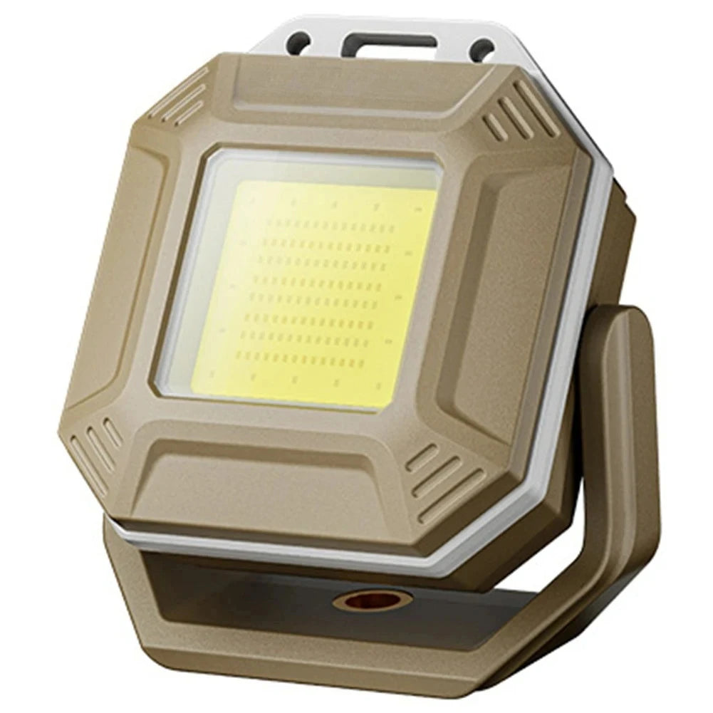 Torcia LED da Lavoro Ricaricabile con Base Magnetica – Impermeabile