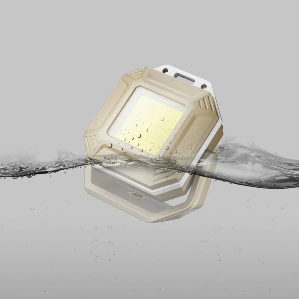 Torcia LED da Lavoro Ricaricabile con Base Magnetica – Impermeabile