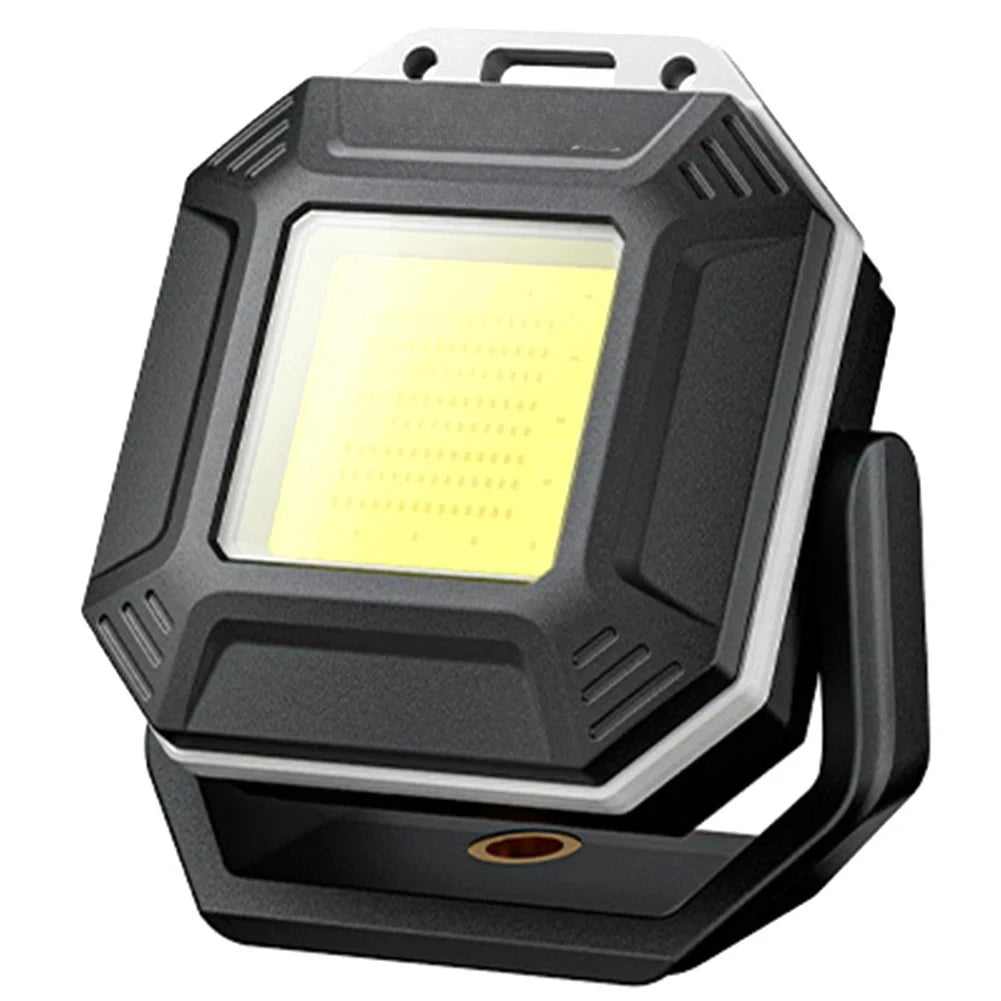 Torcia LED da Lavoro Ricaricabile con Base Magnetica – Impermeabile