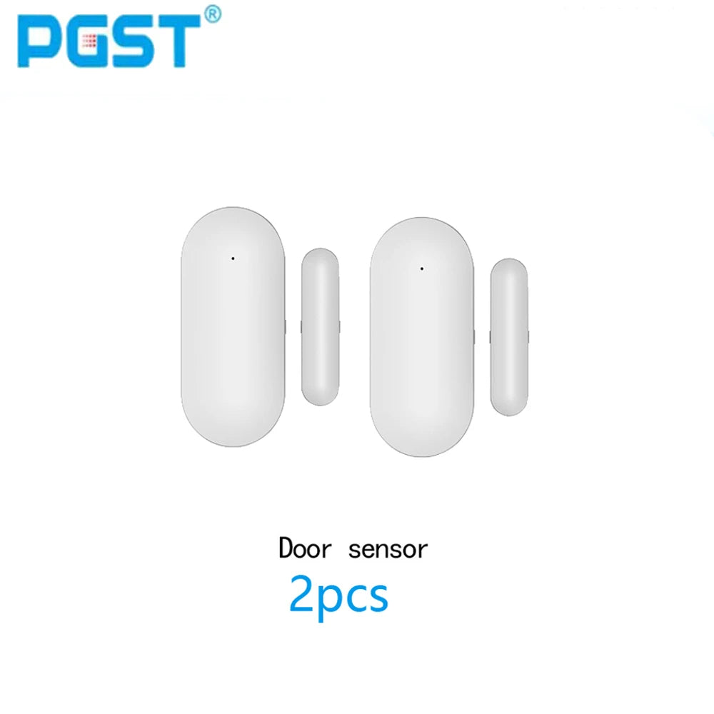 Kit Allarme Casa Wireless PGST 433MHz con Sensore Porta e Connessione WiFi/GSM