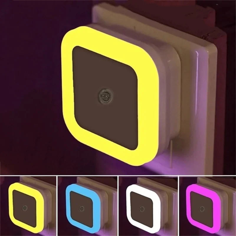 Luce Notturna LED Wireless con Sensore – Spina EU/US per Camera dei Bambini