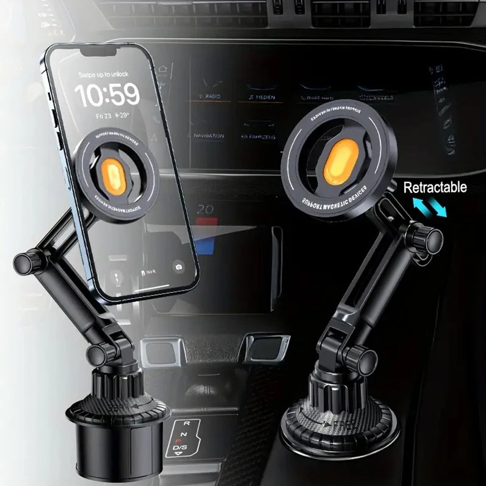 Porta Cellulare Magnetico per Portabicchieri Auto