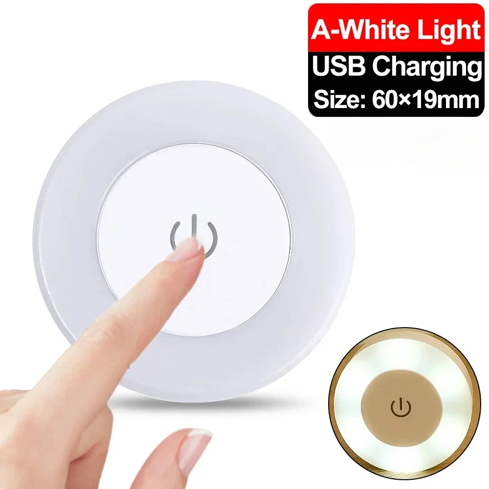 Lampada LED Portatile USB Ricaricabile per Soggiorno e Camera da Letto