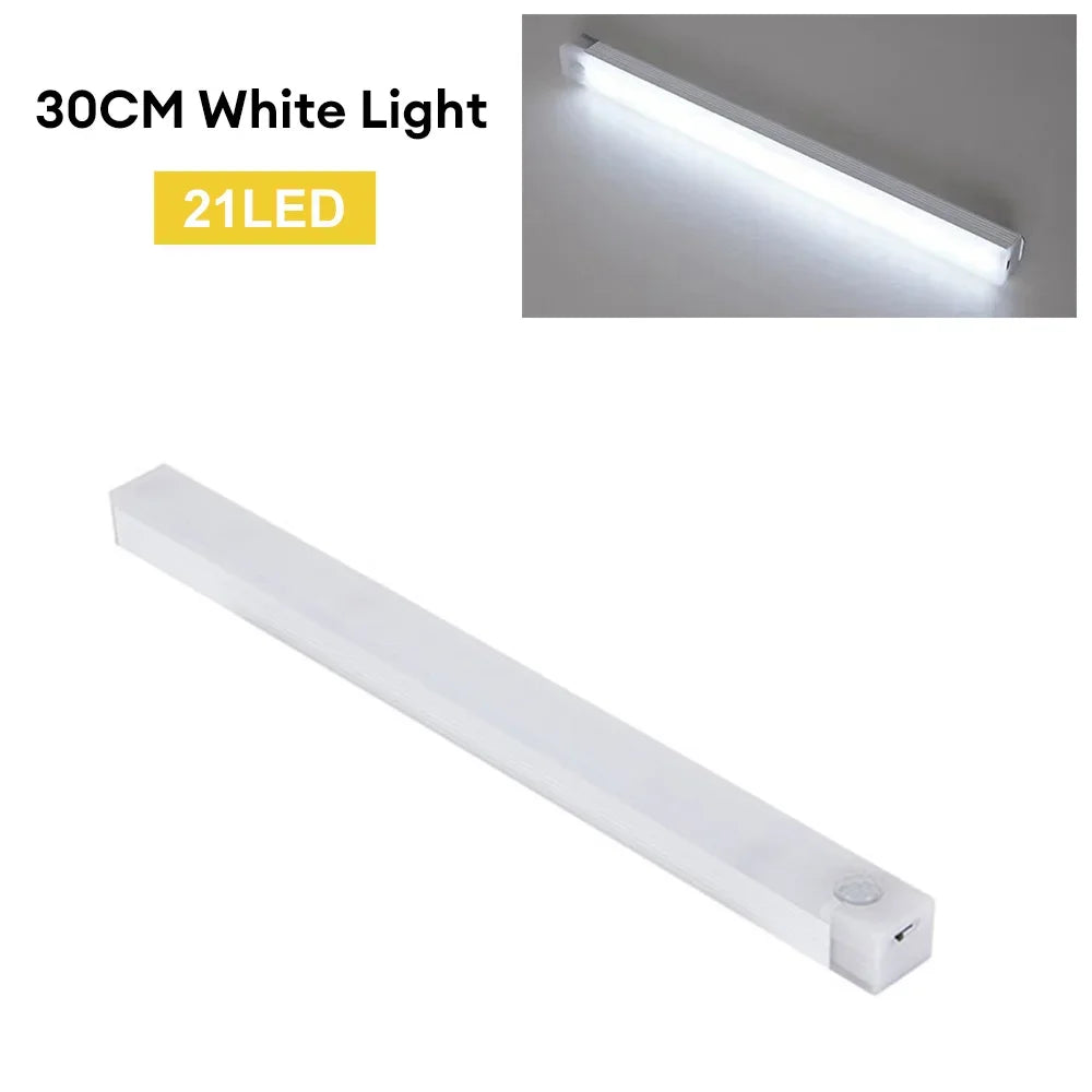 Luce LED con Sensore di Movimento – Wireless Ricaricabile USB-C per Cucina e Armadio