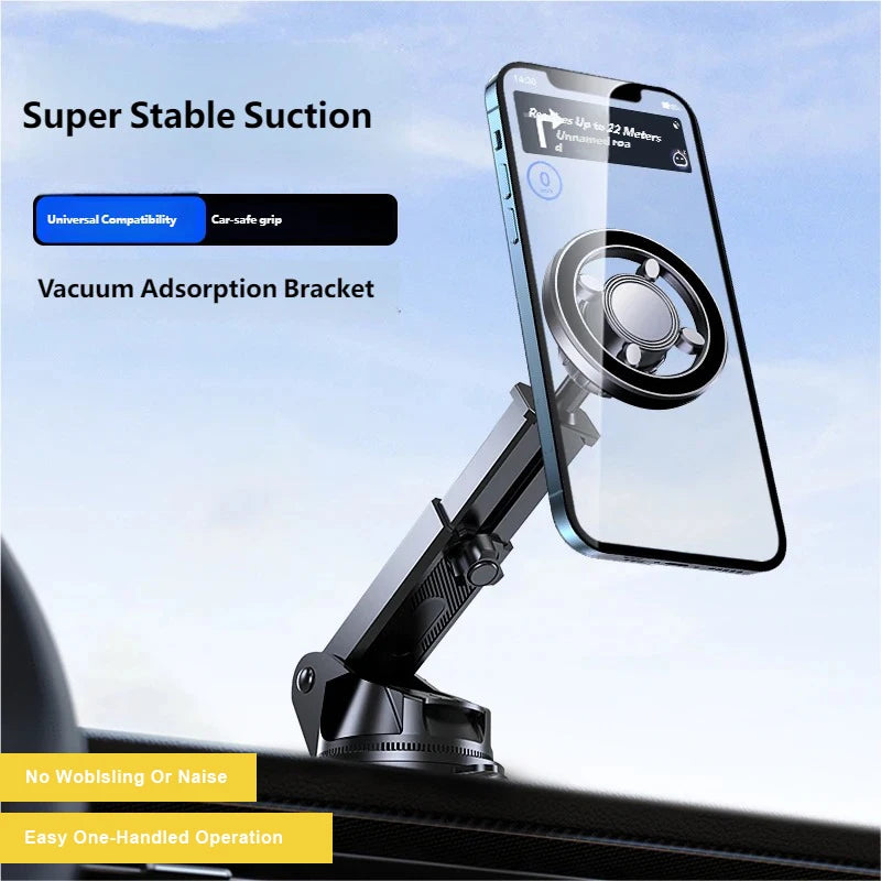 Supporto Magnetico Auto a Ventosa con Gancio
