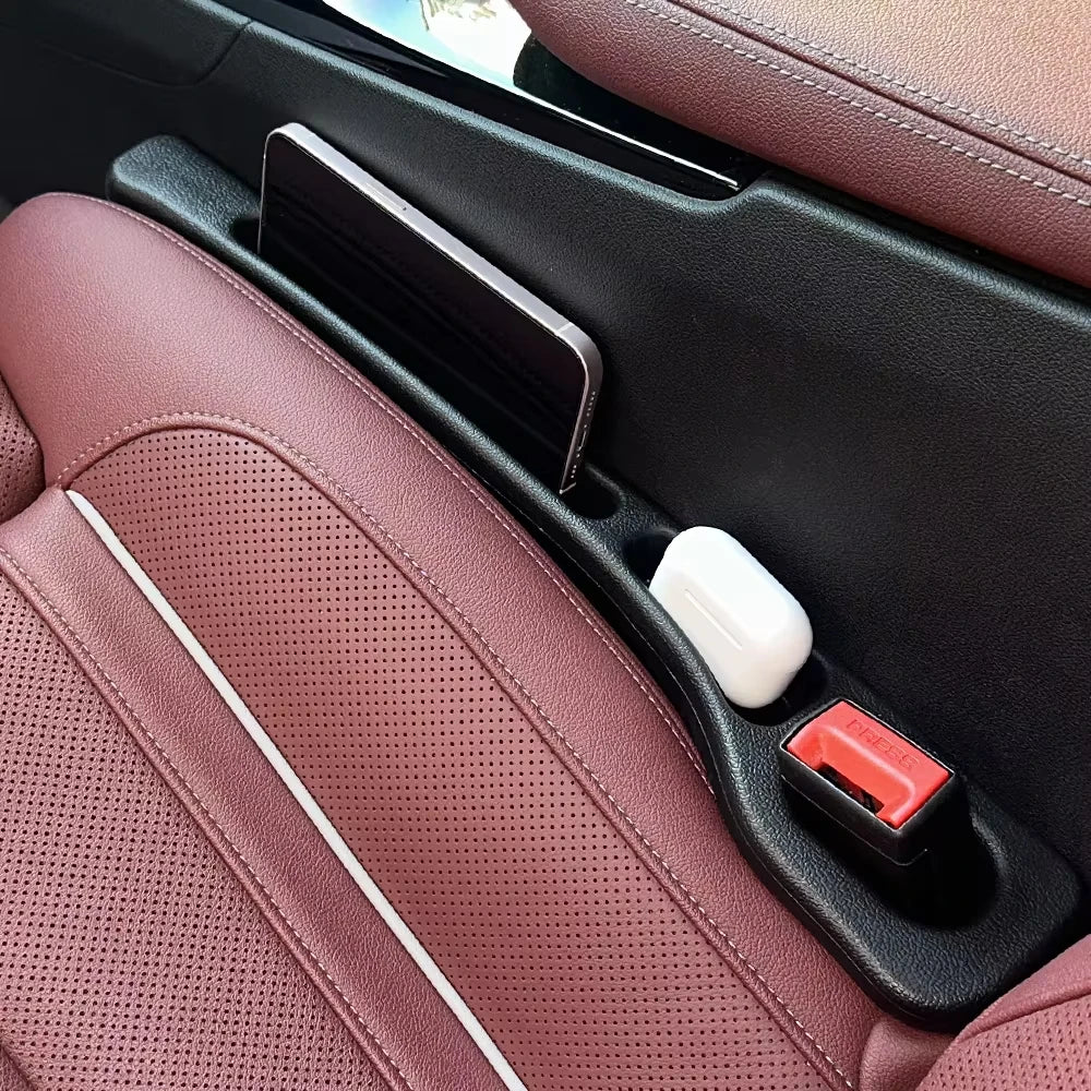 Riempitivo Fessura Sedile Auto con Vano Portaoggetti (2 pz)