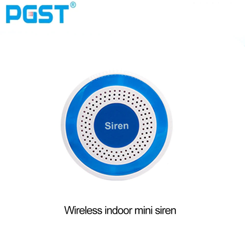 Kit Allarme Casa Wireless PGST 433MHz con Sensore Porta e Connessione WiFi/GSM