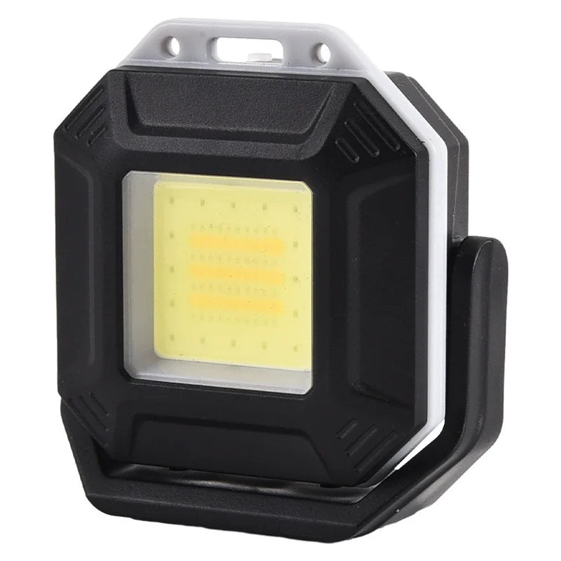 Torcia LED da Lavoro Ricaricabile con Base Magnetica – Impermeabile