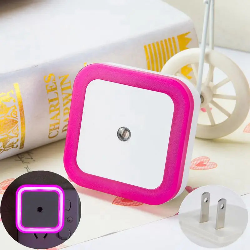 Luce Notturna LED Wireless con Sensore – Spina EU/US per Camera dei Bambini