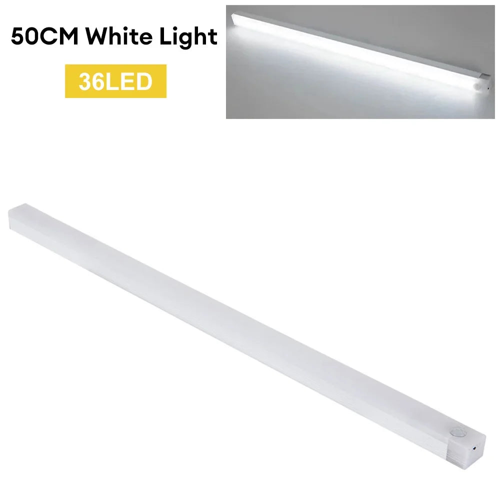 Luce LED con Sensore di Movimento – Wireless Ricaricabile USB-C per Cucina e Armadio