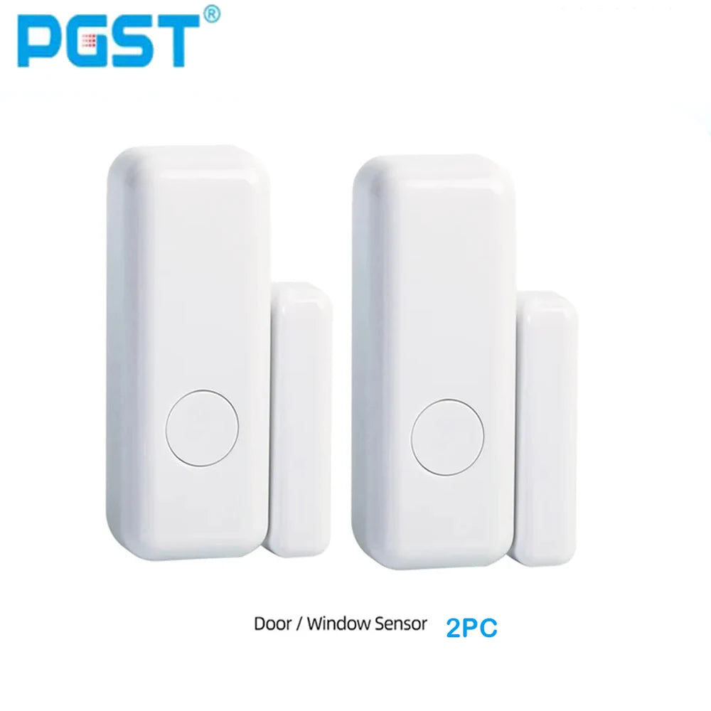 Kit Allarme Casa Wireless PGST 433MHz con Sensore Porta e Connessione WiFi/GSM