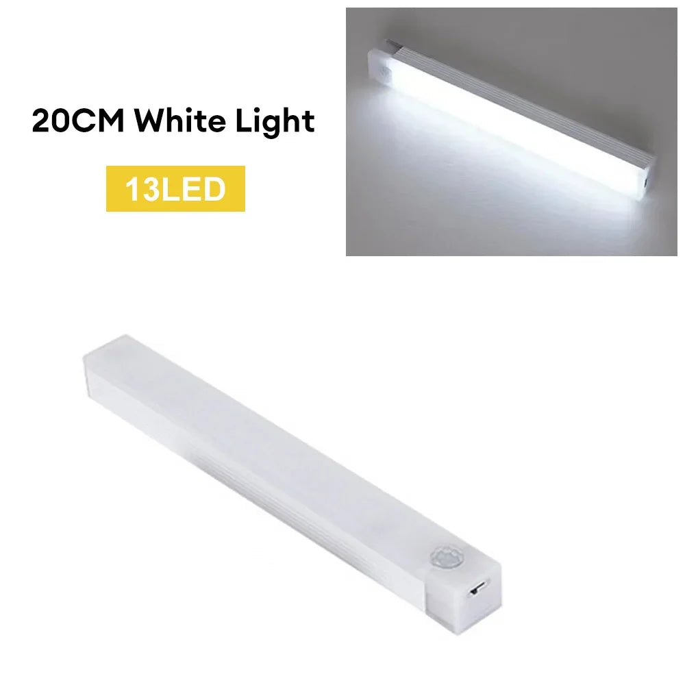 Luce LED con Sensore di Movimento – Wireless Ricaricabile USB-C per Cucina e Armadio