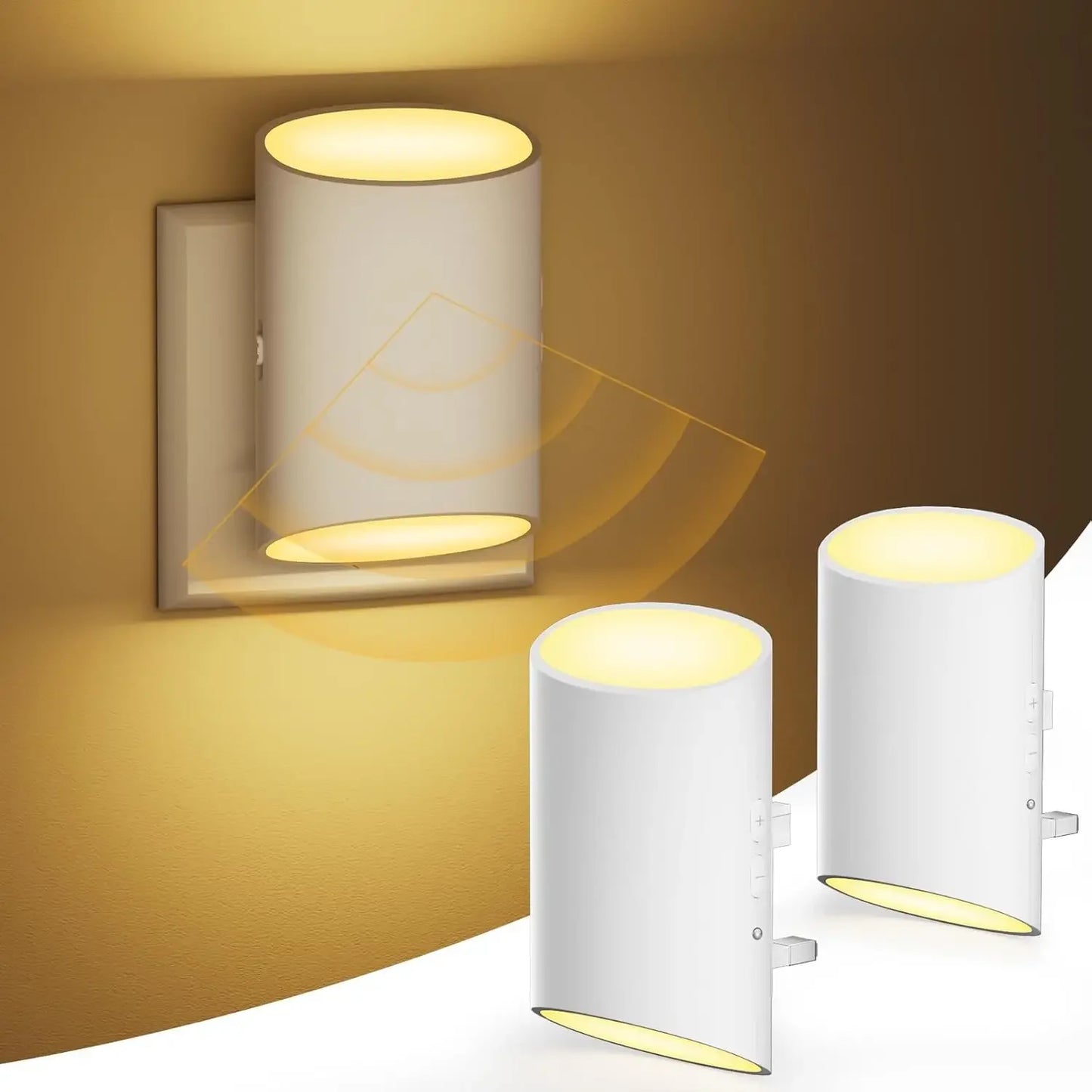 Luce Notturna LED con Sensore di Movimento – Spina EU/US per Camera dei Bambini