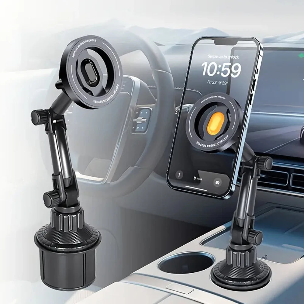 Porta Cellulare Magnetico per Portabicchieri Auto