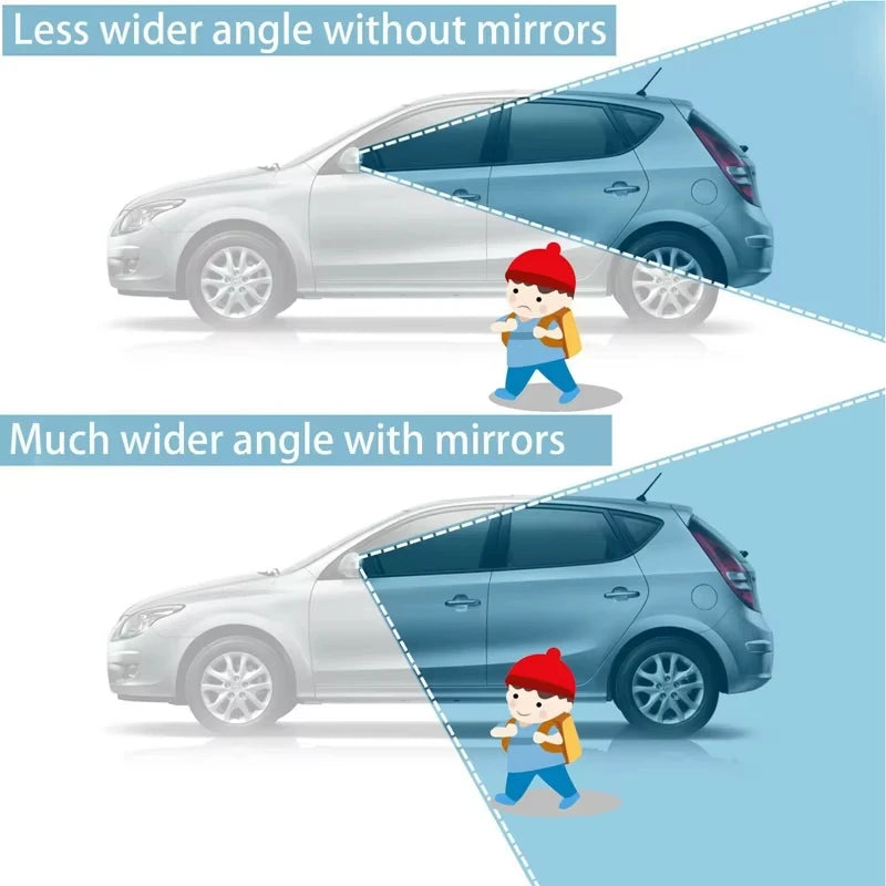 Specchio Auto Grandangolare Regolabile Punto Cieco