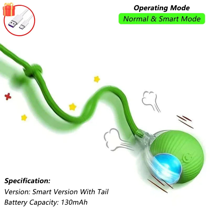 Palla Interattiva Intelligente per Gatti – Gioco Automatico Antinoia