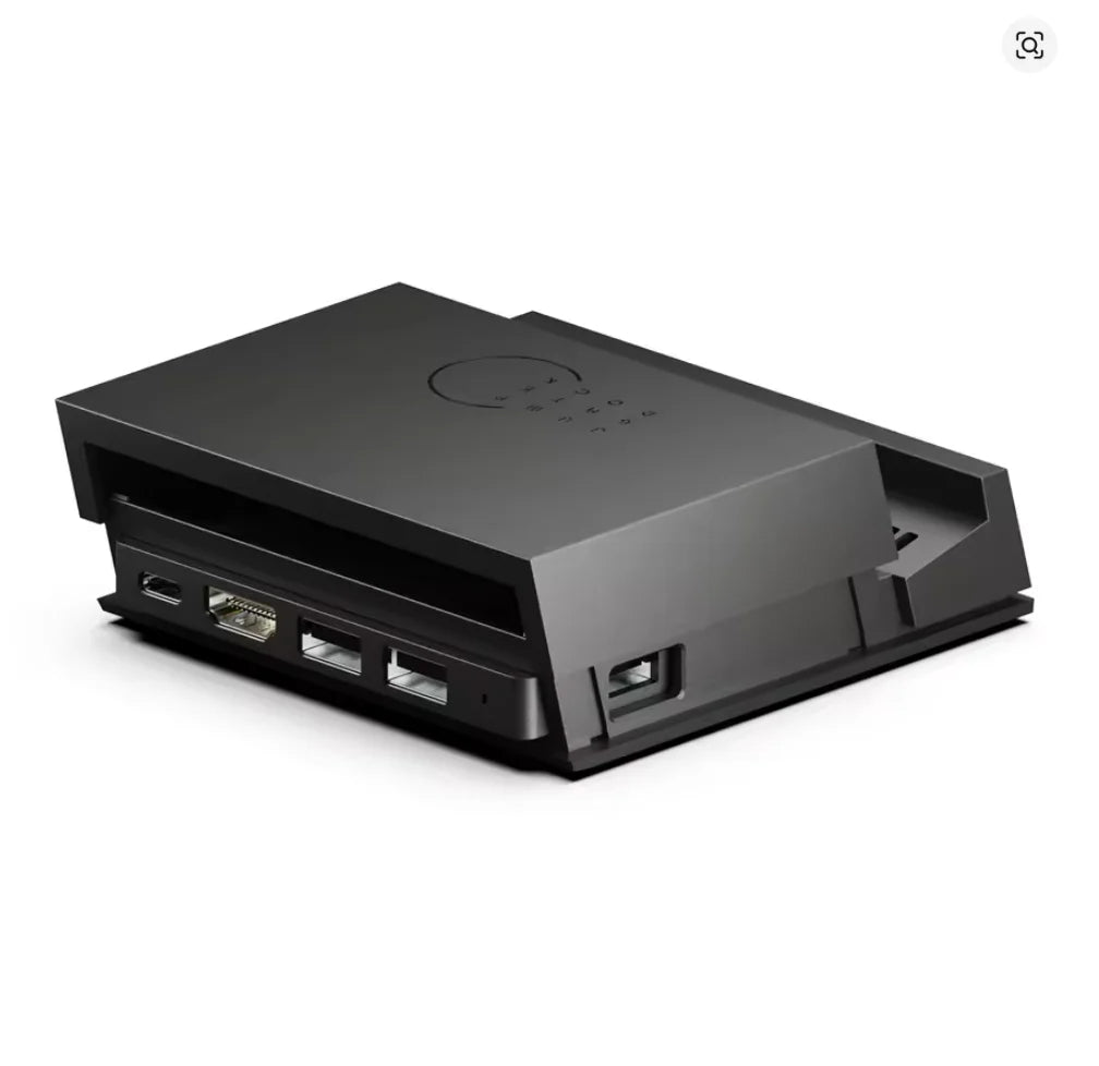Savage Raven by Skull & Co. Jumpgate Dock USB C Hub Portable Stand Docking Station for Nintendo Switch 2 and OLED
